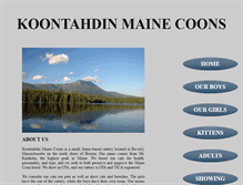 Tablet Screenshot of koontahdin.com